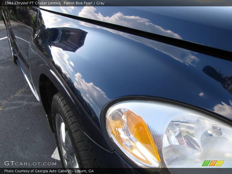 Patriot Blue Pearl / Gray 2001 Chrysler PT Cruiser Limited