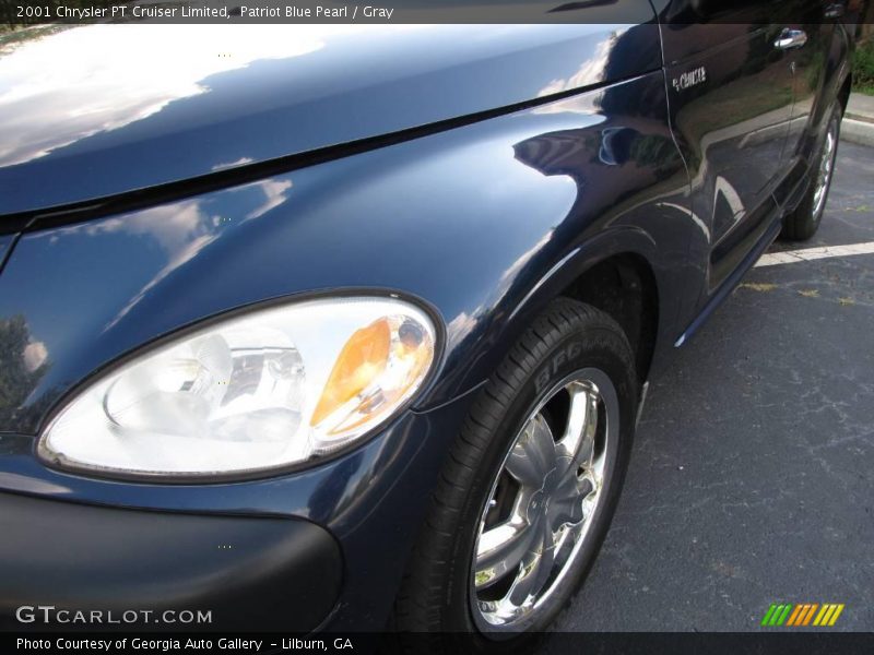 Patriot Blue Pearl / Gray 2001 Chrysler PT Cruiser Limited