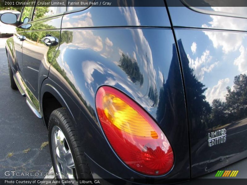 Patriot Blue Pearl / Gray 2001 Chrysler PT Cruiser Limited