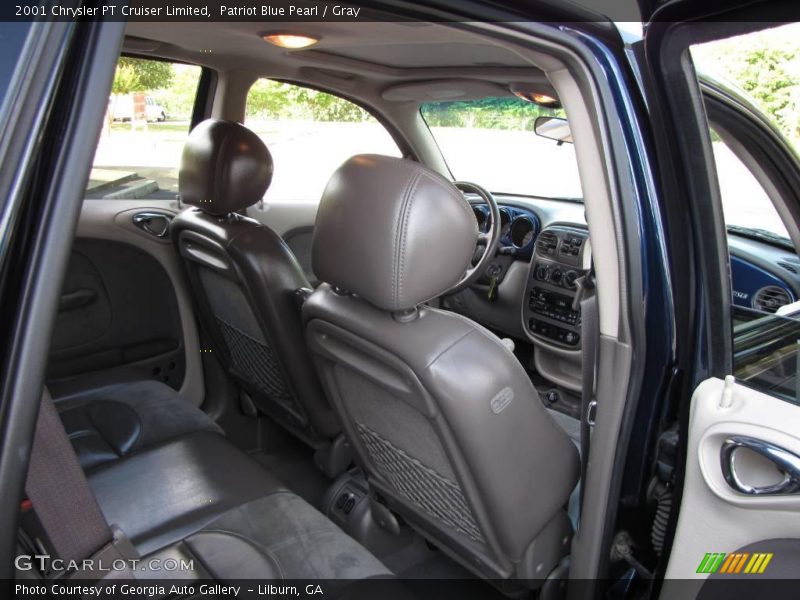 Patriot Blue Pearl / Gray 2001 Chrysler PT Cruiser Limited