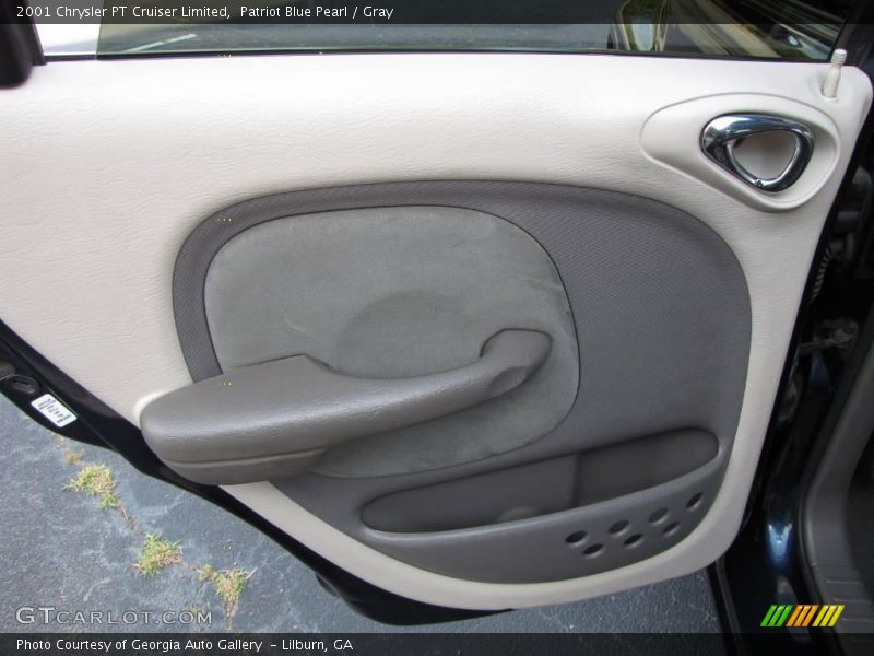 Patriot Blue Pearl / Gray 2001 Chrysler PT Cruiser Limited