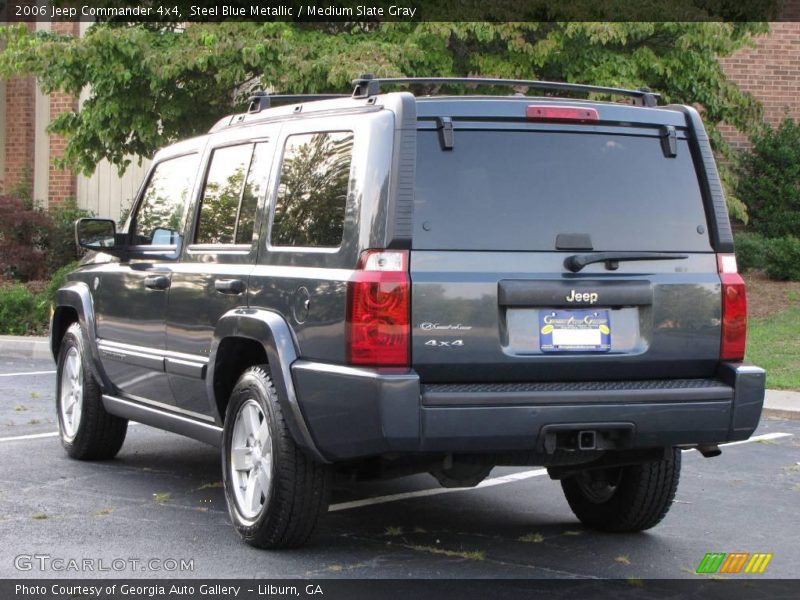 Steel Blue Metallic / Medium Slate Gray 2006 Jeep Commander 4x4