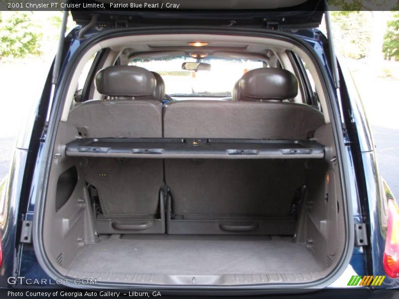 Patriot Blue Pearl / Gray 2001 Chrysler PT Cruiser Limited