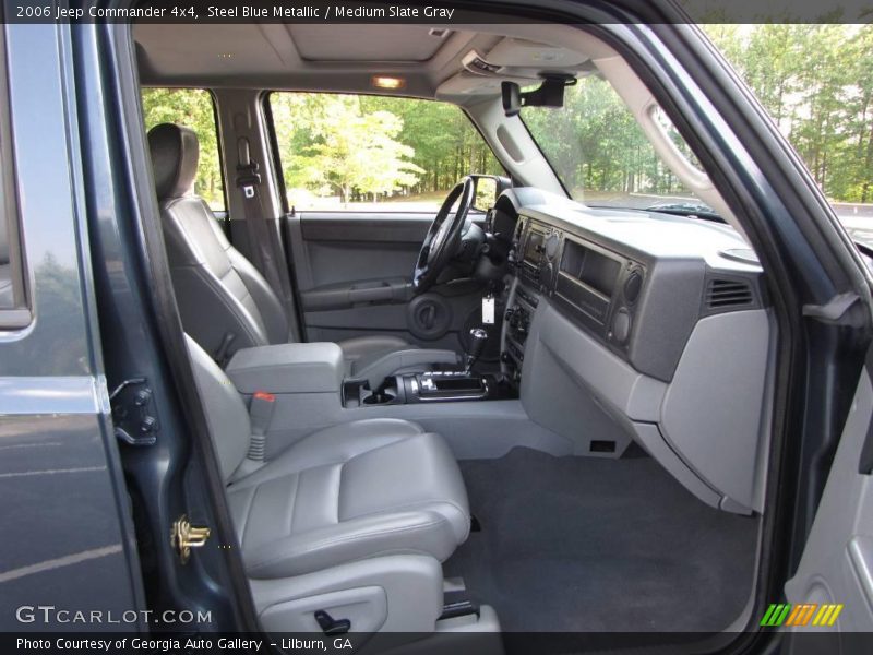 Steel Blue Metallic / Medium Slate Gray 2006 Jeep Commander 4x4