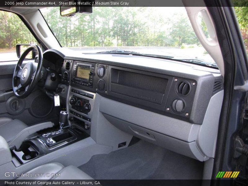 Steel Blue Metallic / Medium Slate Gray 2006 Jeep Commander 4x4