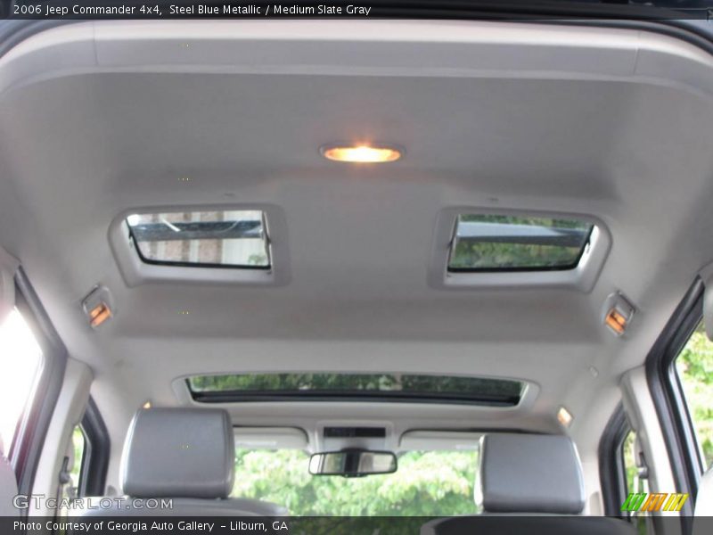 Steel Blue Metallic / Medium Slate Gray 2006 Jeep Commander 4x4