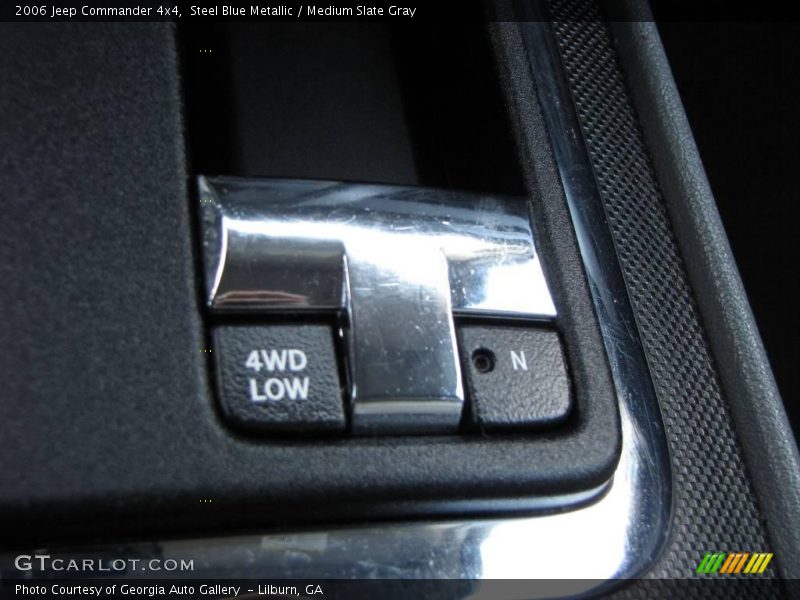 Steel Blue Metallic / Medium Slate Gray 2006 Jeep Commander 4x4