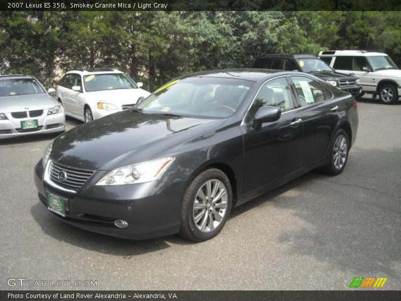 Smokey Granite Mica / Light Gray 2007 Lexus ES 350