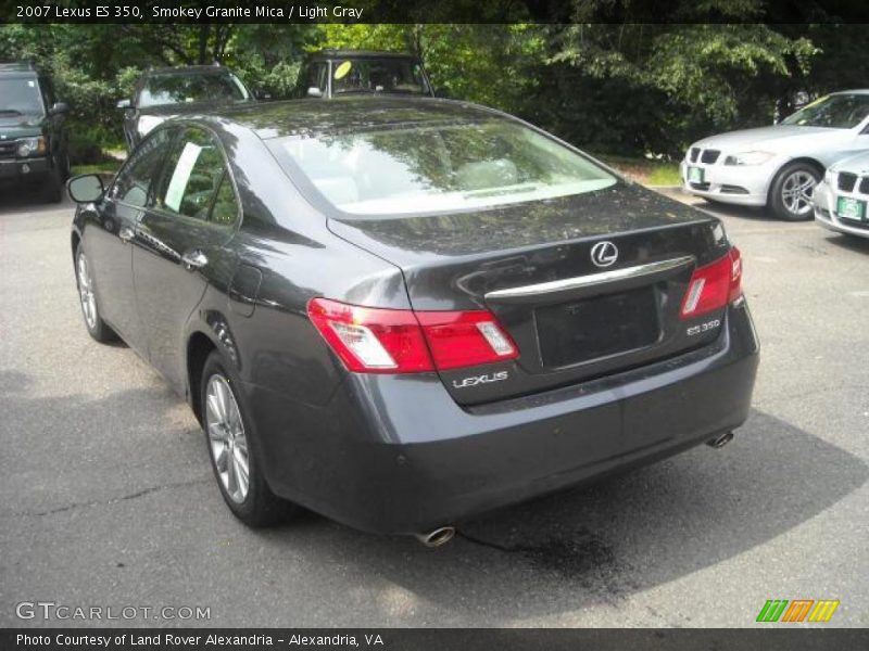 Smokey Granite Mica / Light Gray 2007 Lexus ES 350