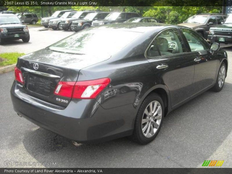 Smokey Granite Mica / Light Gray 2007 Lexus ES 350