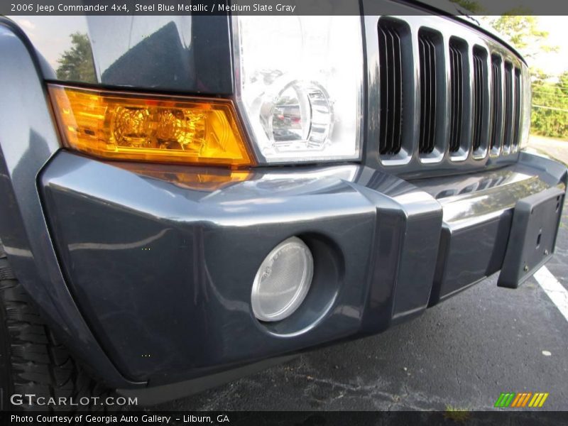 Steel Blue Metallic / Medium Slate Gray 2006 Jeep Commander 4x4