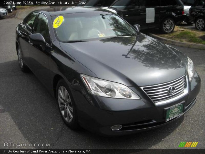 Smokey Granite Mica / Light Gray 2007 Lexus ES 350
