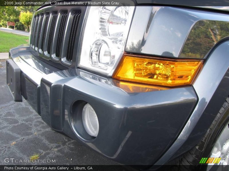 Steel Blue Metallic / Medium Slate Gray 2006 Jeep Commander 4x4