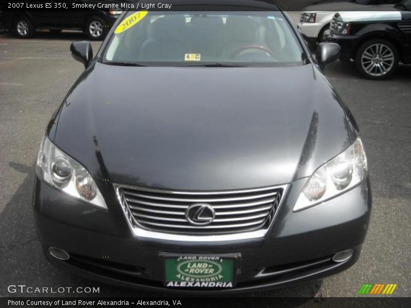 Smokey Granite Mica / Light Gray 2007 Lexus ES 350