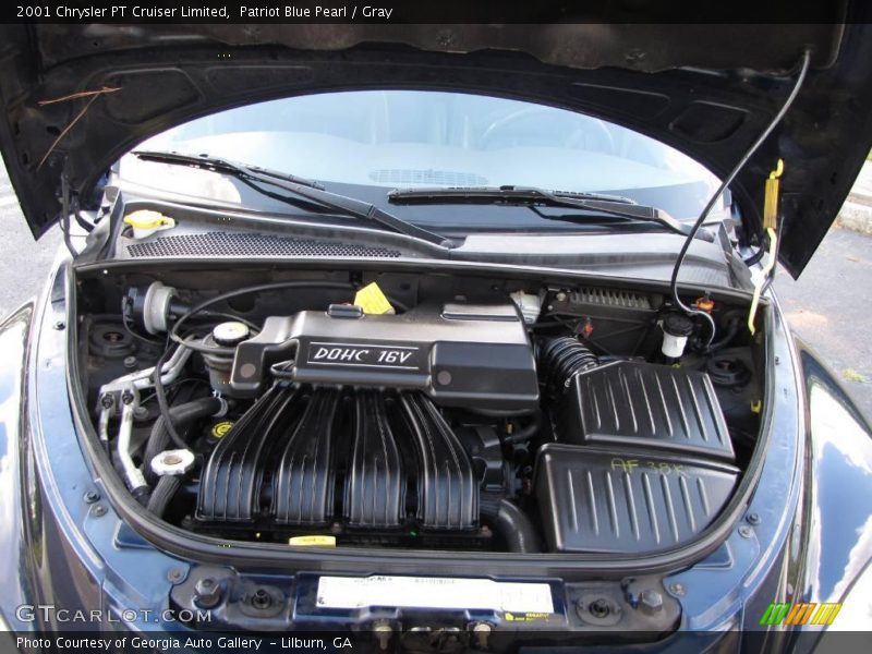 Patriot Blue Pearl / Gray 2001 Chrysler PT Cruiser Limited