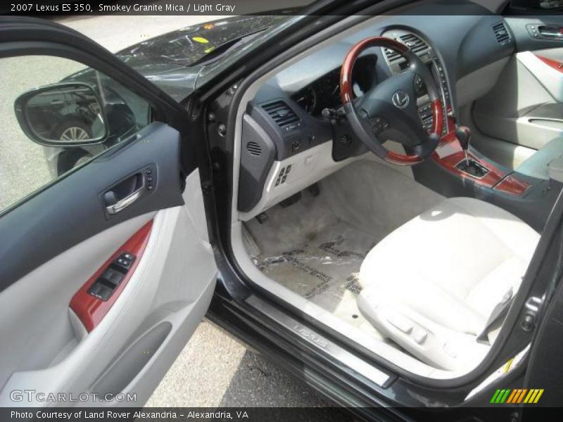 Smokey Granite Mica / Light Gray 2007 Lexus ES 350