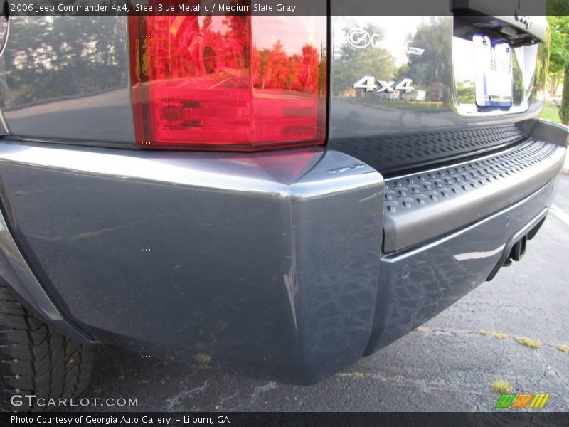 Steel Blue Metallic / Medium Slate Gray 2006 Jeep Commander 4x4