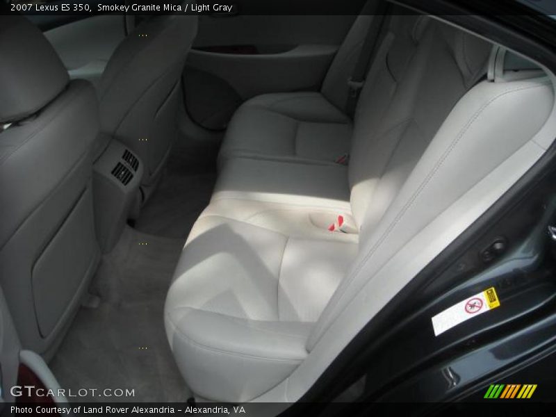 Smokey Granite Mica / Light Gray 2007 Lexus ES 350