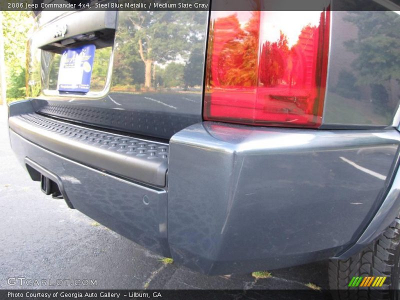 Steel Blue Metallic / Medium Slate Gray 2006 Jeep Commander 4x4