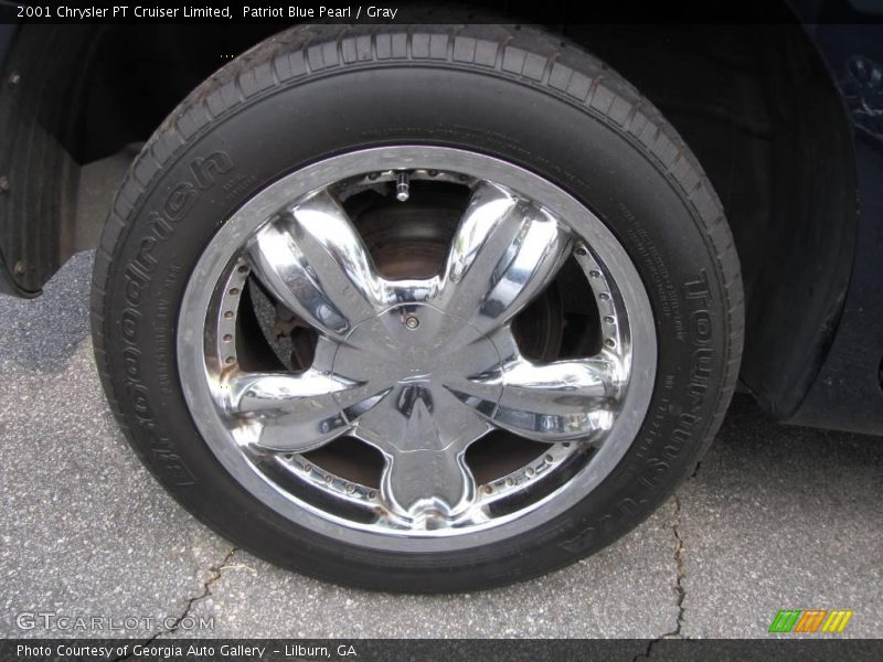 Patriot Blue Pearl / Gray 2001 Chrysler PT Cruiser Limited