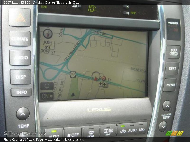 Smokey Granite Mica / Light Gray 2007 Lexus ES 350