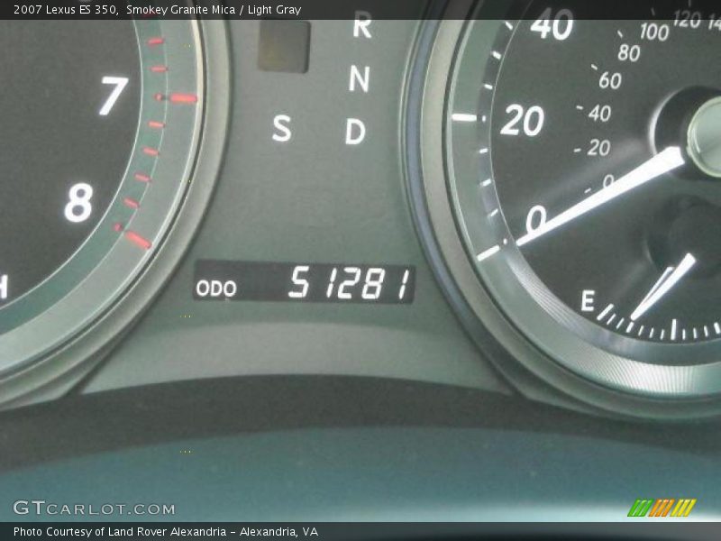 Smokey Granite Mica / Light Gray 2007 Lexus ES 350