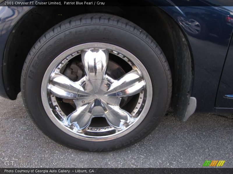 Patriot Blue Pearl / Gray 2001 Chrysler PT Cruiser Limited