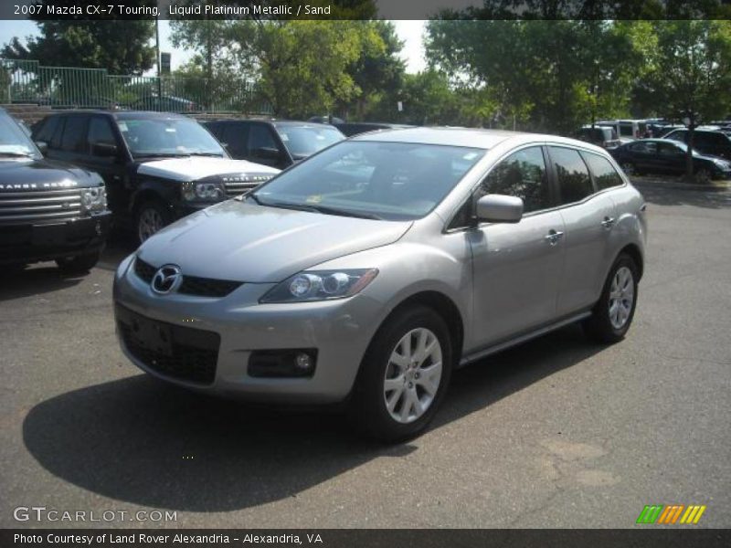Liquid Platinum Metallic / Sand 2007 Mazda CX-7 Touring
