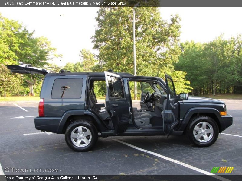 Steel Blue Metallic / Medium Slate Gray 2006 Jeep Commander 4x4