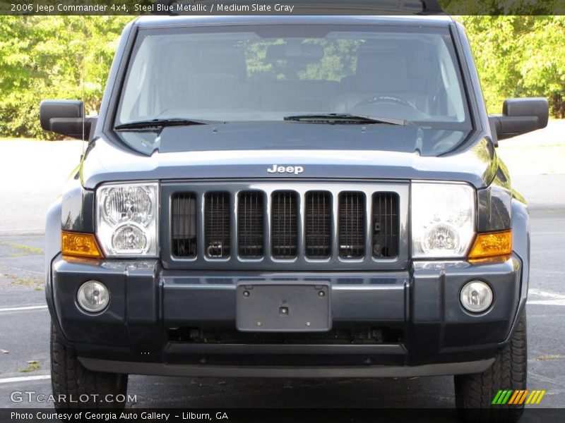 Steel Blue Metallic / Medium Slate Gray 2006 Jeep Commander 4x4
