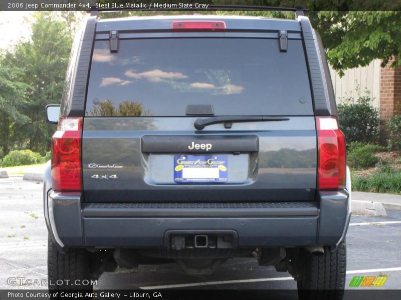 Steel Blue Metallic / Medium Slate Gray 2006 Jeep Commander 4x4