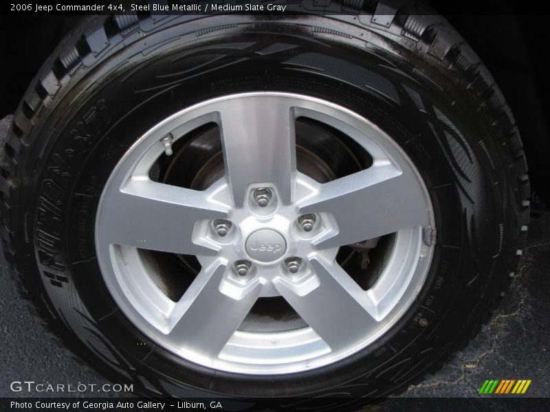 Steel Blue Metallic / Medium Slate Gray 2006 Jeep Commander 4x4