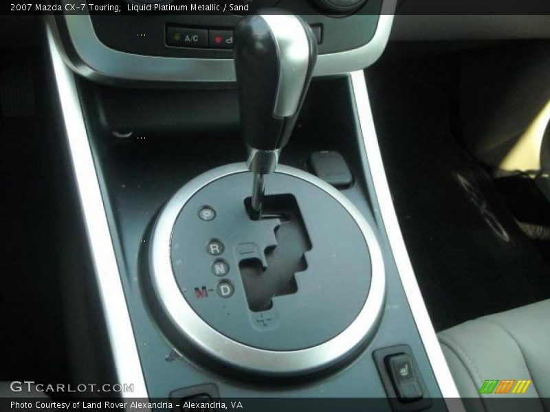 Liquid Platinum Metallic / Sand 2007 Mazda CX-7 Touring