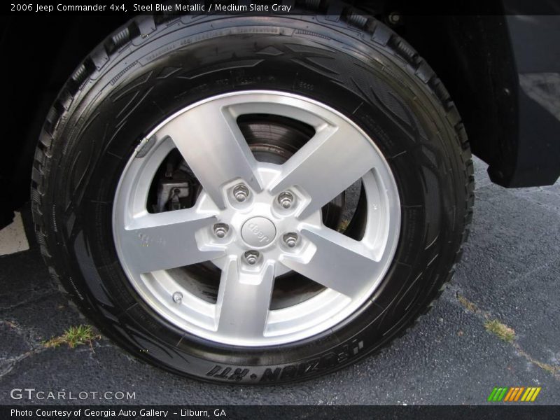 Steel Blue Metallic / Medium Slate Gray 2006 Jeep Commander 4x4
