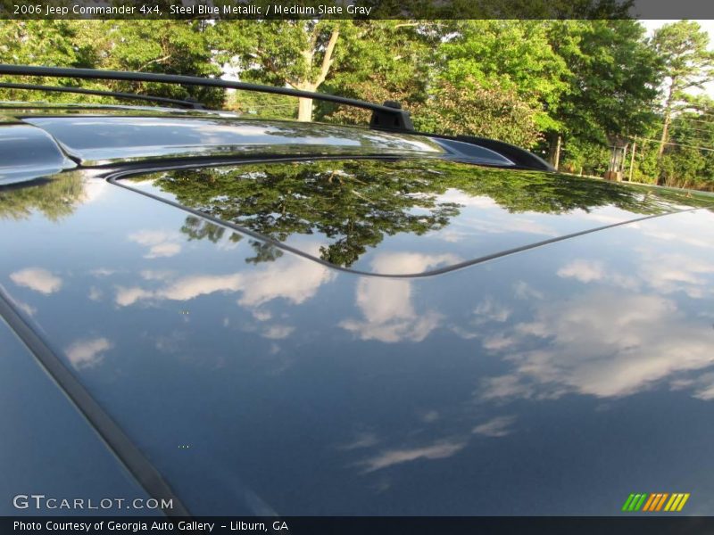 Steel Blue Metallic / Medium Slate Gray 2006 Jeep Commander 4x4