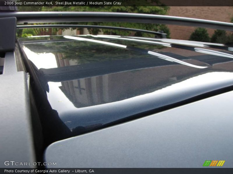 Steel Blue Metallic / Medium Slate Gray 2006 Jeep Commander 4x4