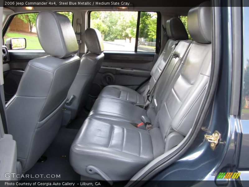 Steel Blue Metallic / Medium Slate Gray 2006 Jeep Commander 4x4