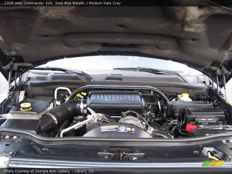 Steel Blue Metallic / Medium Slate Gray 2006 Jeep Commander 4x4