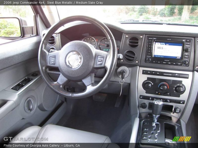 Steel Blue Metallic / Medium Slate Gray 2006 Jeep Commander 4x4
