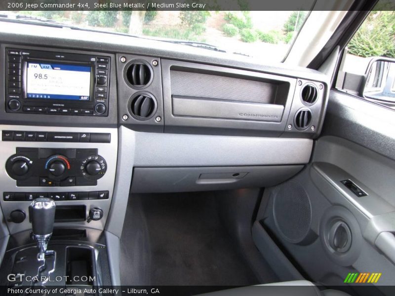 Steel Blue Metallic / Medium Slate Gray 2006 Jeep Commander 4x4