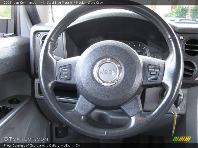 Steel Blue Metallic / Medium Slate Gray 2006 Jeep Commander 4x4