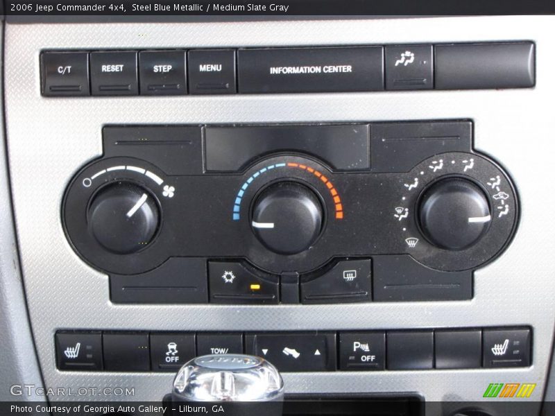 Steel Blue Metallic / Medium Slate Gray 2006 Jeep Commander 4x4