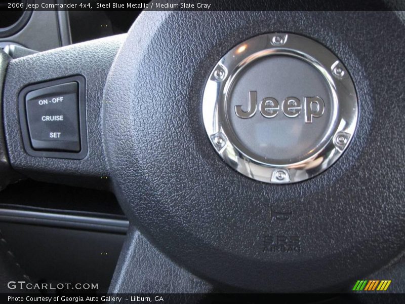 Steel Blue Metallic / Medium Slate Gray 2006 Jeep Commander 4x4