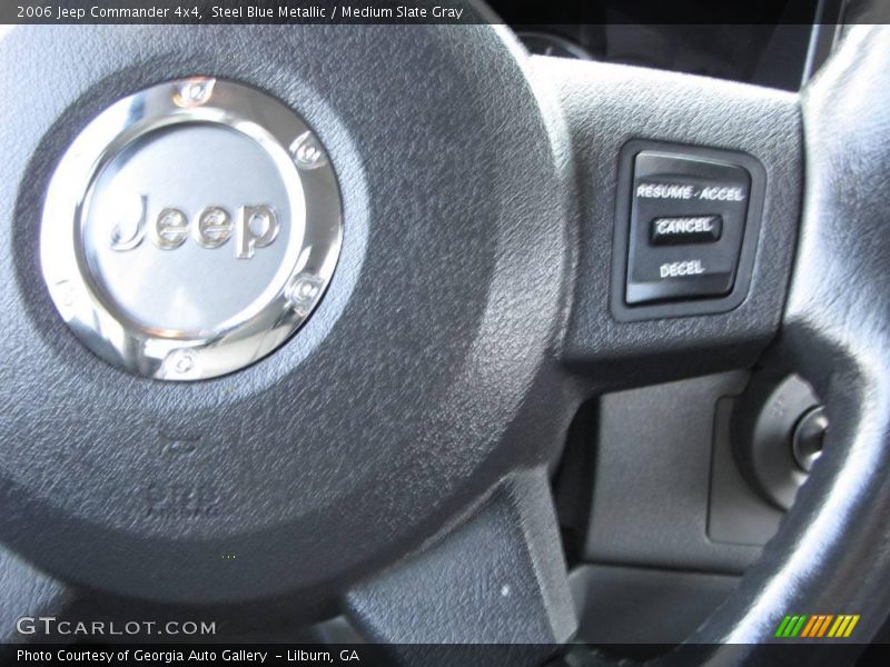 Steel Blue Metallic / Medium Slate Gray 2006 Jeep Commander 4x4