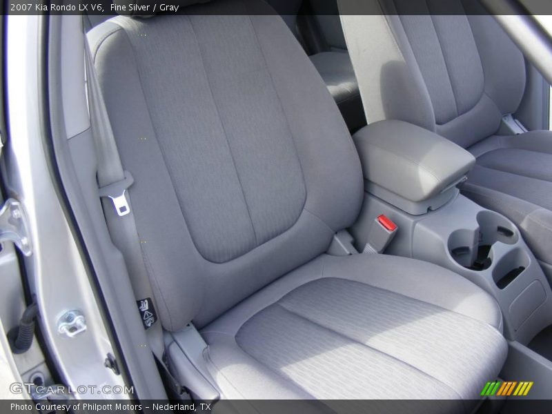 Fine Silver / Gray 2007 Kia Rondo LX V6