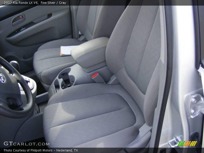 Fine Silver / Gray 2007 Kia Rondo LX V6