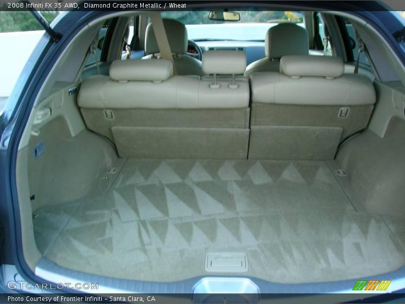 Diamond Graphite Metallic / Wheat 2008 Infiniti FX 35 AWD