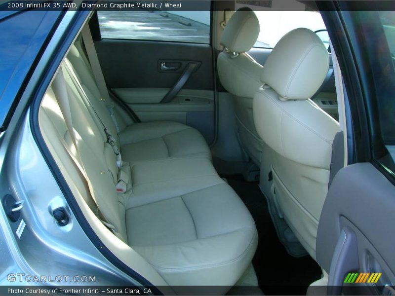 Diamond Graphite Metallic / Wheat 2008 Infiniti FX 35 AWD