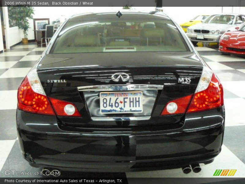 Black Obsidian / Wheat 2006 Infiniti M 35 Sedan