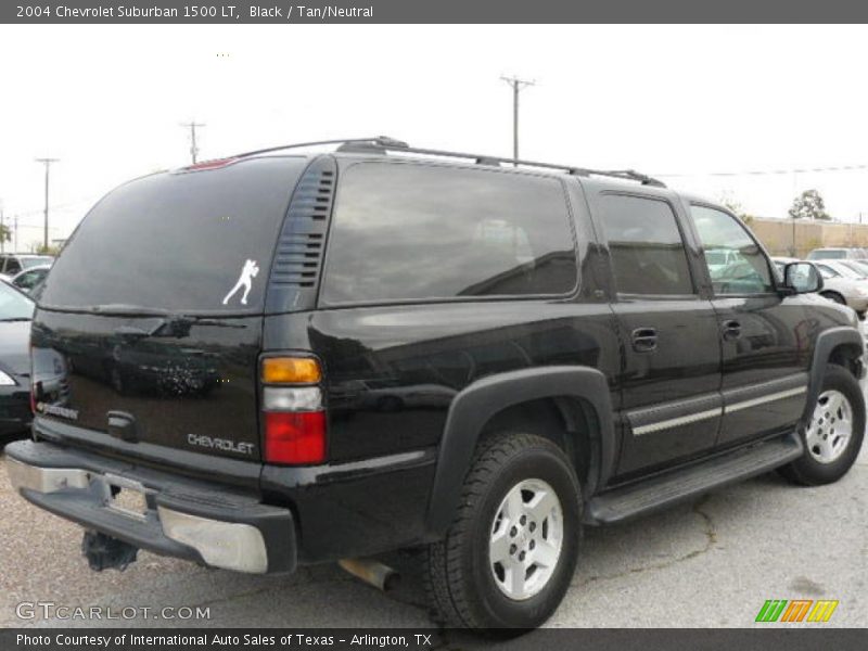 Black / Tan/Neutral 2004 Chevrolet Suburban 1500 LT